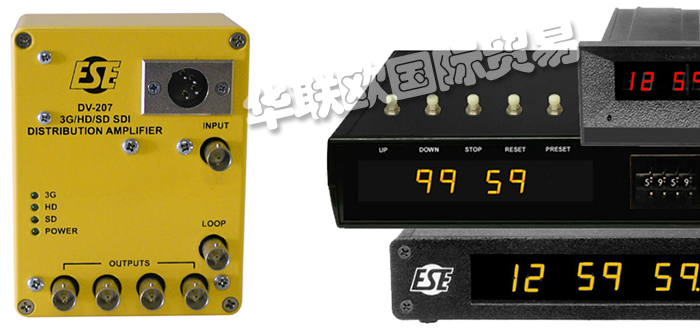 ESE,美國(guó)ESE遠(yuǎn)程時(shí)鐘,ESE分配放大器